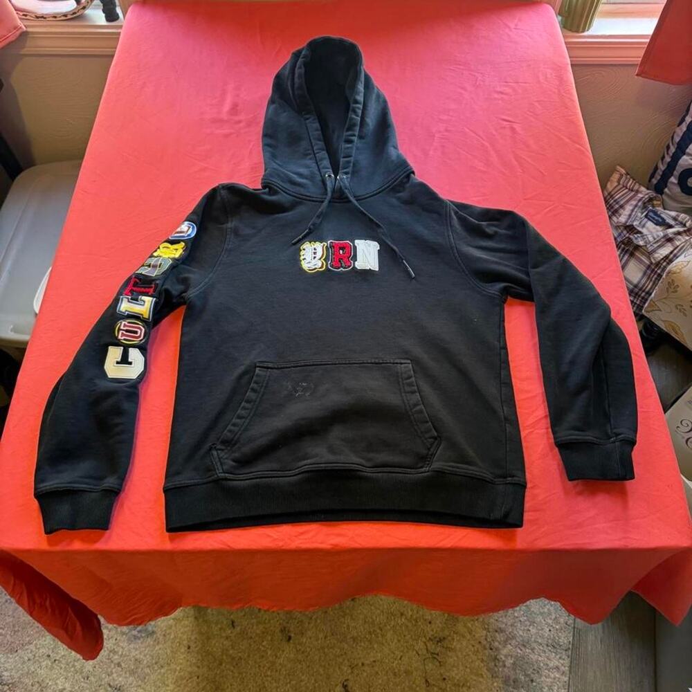 Distressed YRN Migos "Culture" Hoodie - Size M